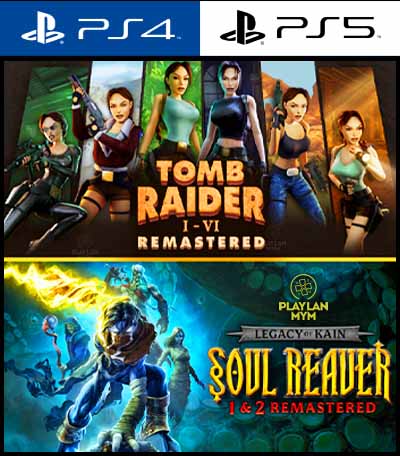 The Tomb Raider & Soul Reaver Remastered Bundle